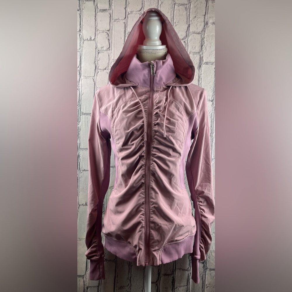 Lululemon Size:10 Women Hoodie Jacket Long Sleeve Pockets Full Zip Athletic